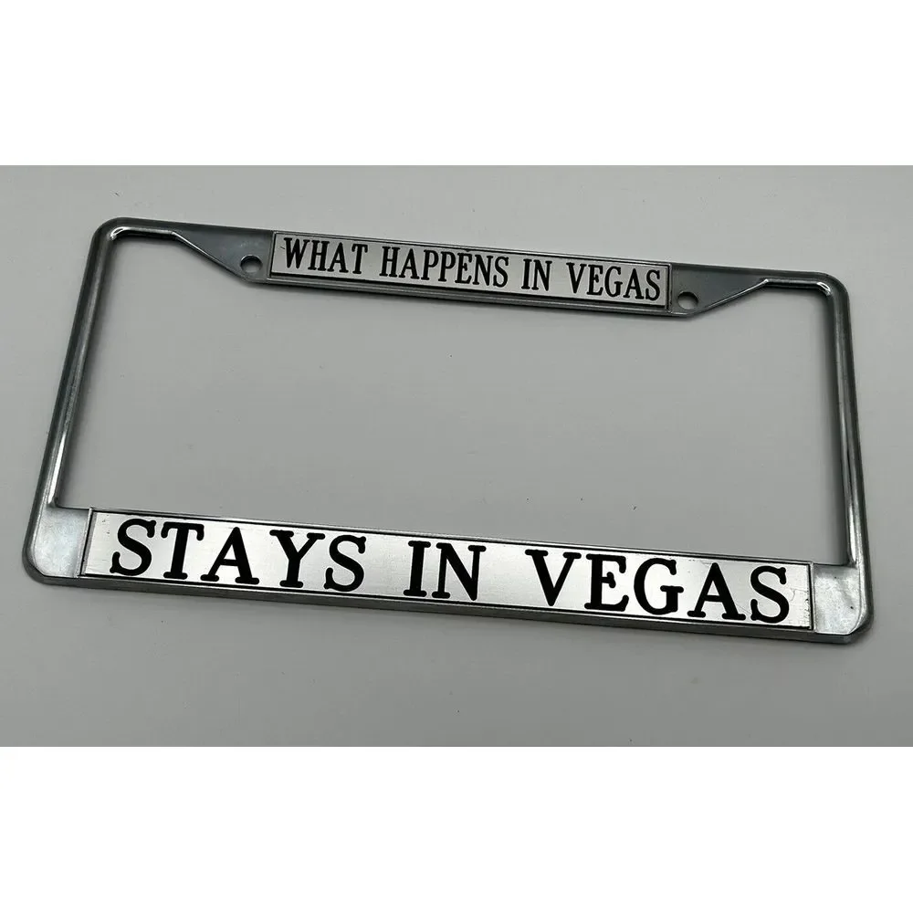 What Happens In Vegas Stays In Vegas Car‎ Tag Frame